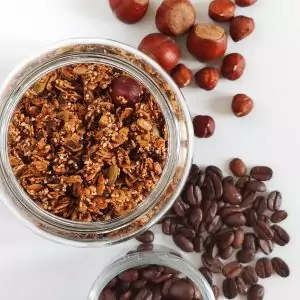 "MACCHIATO NOISETTES" Café et Chocolat au Lait