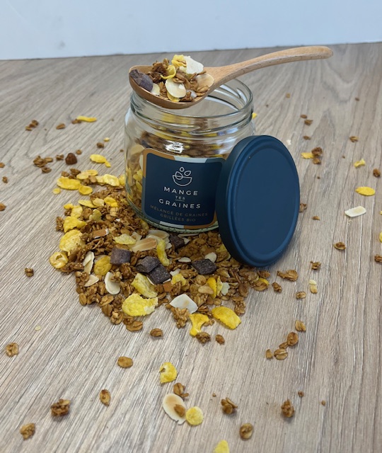 "CROQ'MUESLI AU CHOCOLAT" Muesli croquant